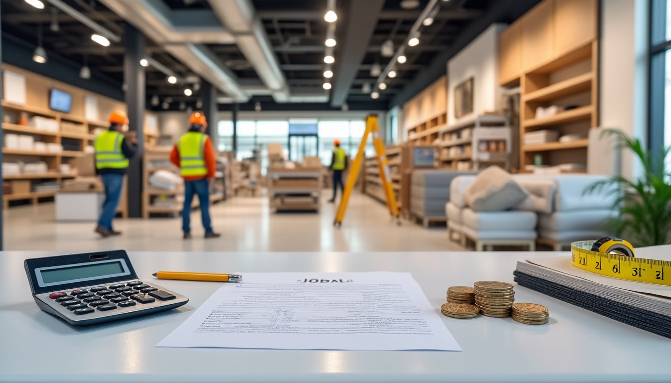 Rénover un point de vente : le budget et le phasage